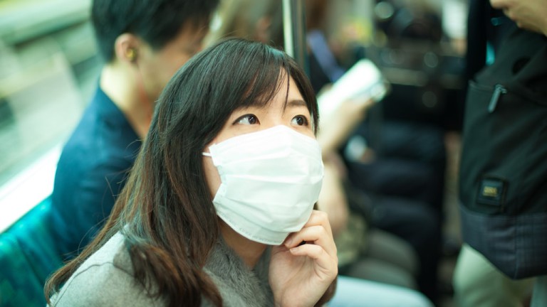 Why do people in Japan wear masks