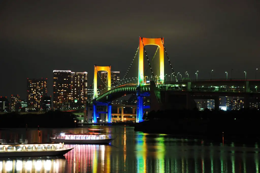 Things to do in Tokyo at night