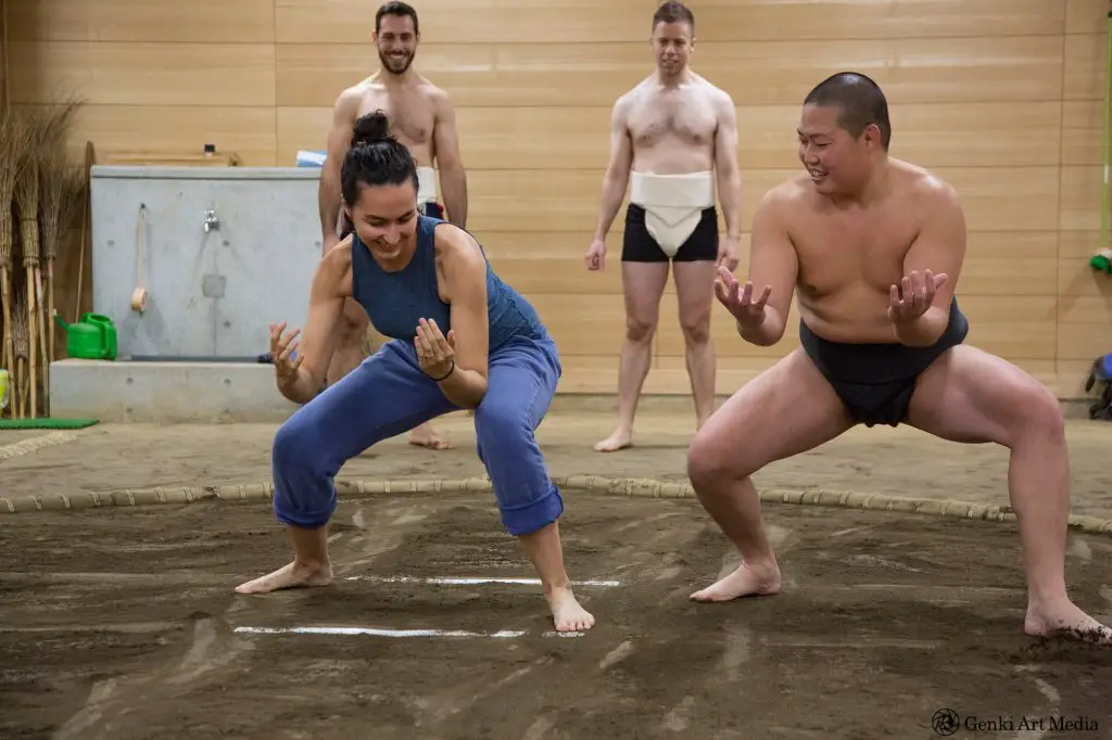 20% OFF Sumo Training Experience in Tokyo