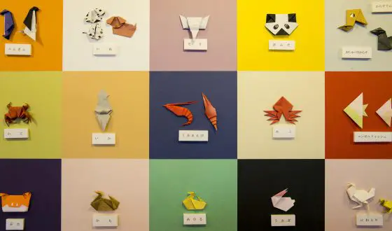 Origami Collage Making Class in Tokyo