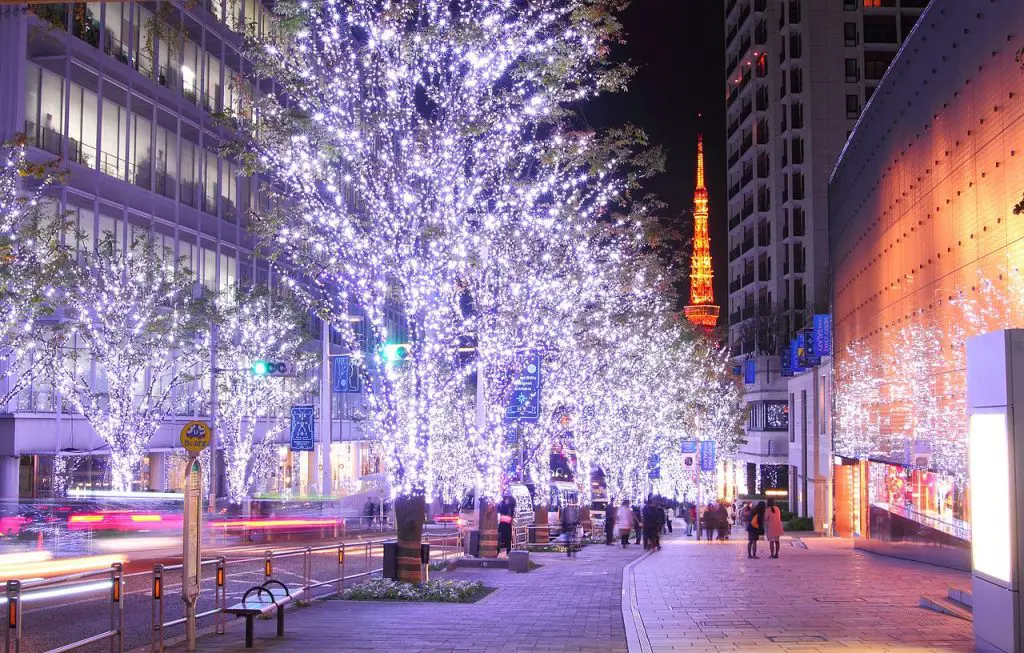 Tokyo in December 