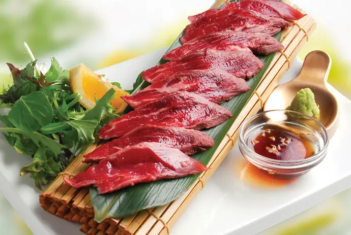 How to eat Sashimi