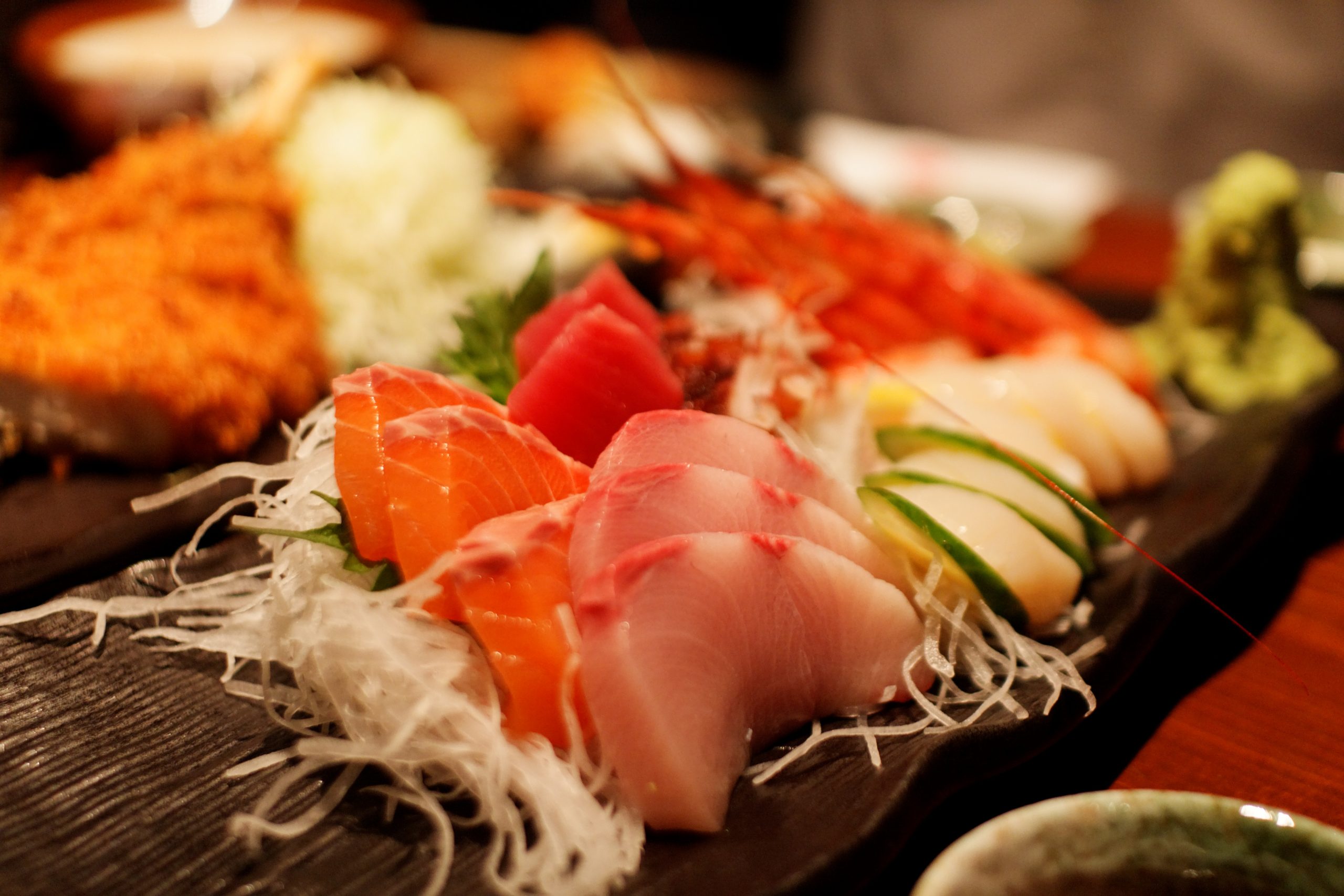 How to eat Sashimi