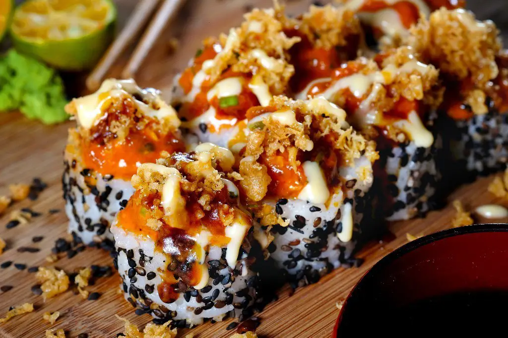 Most popular sushi rolls