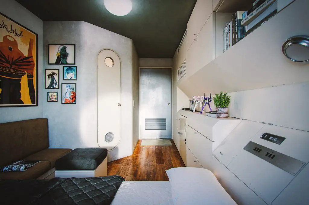 small Japanese apartment