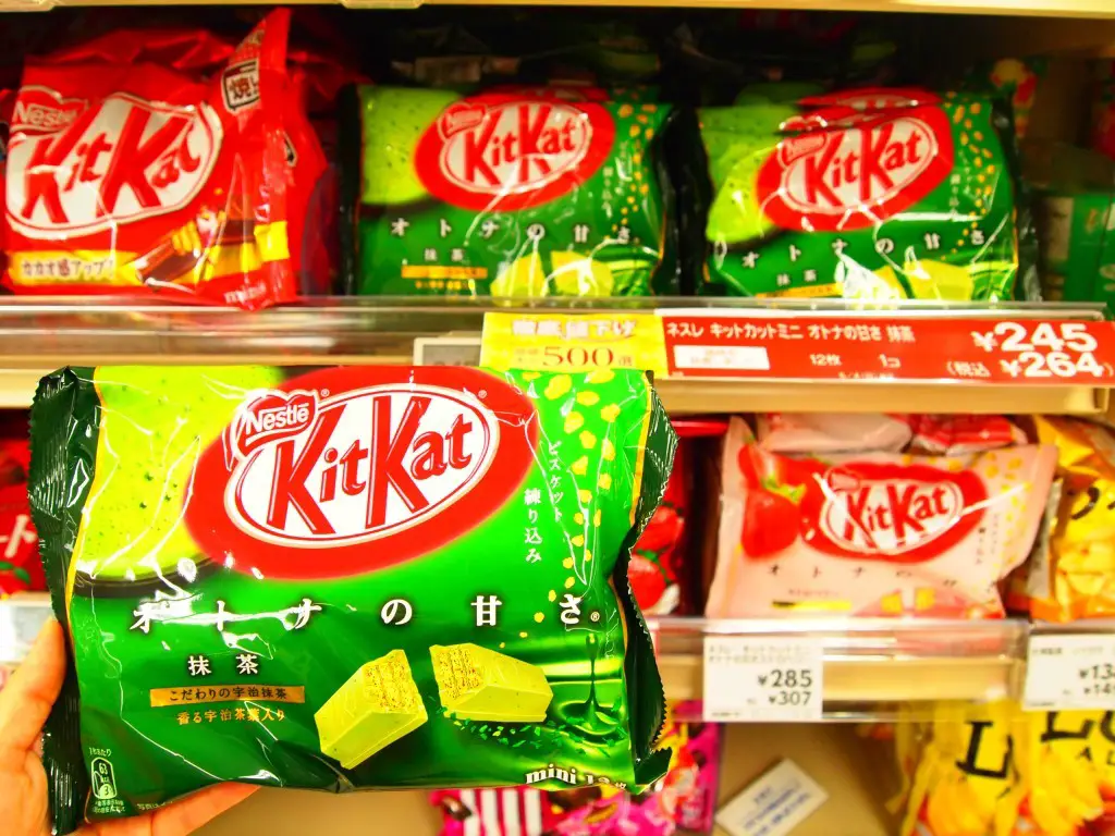 Many famous products such as KitKat and Pocky are cheaper when purchased in...