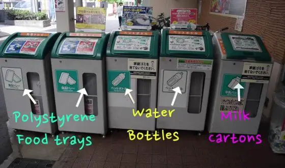 recyling in japan