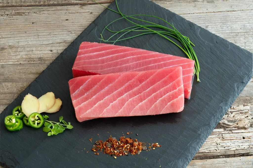 Types of tuna for sushi
