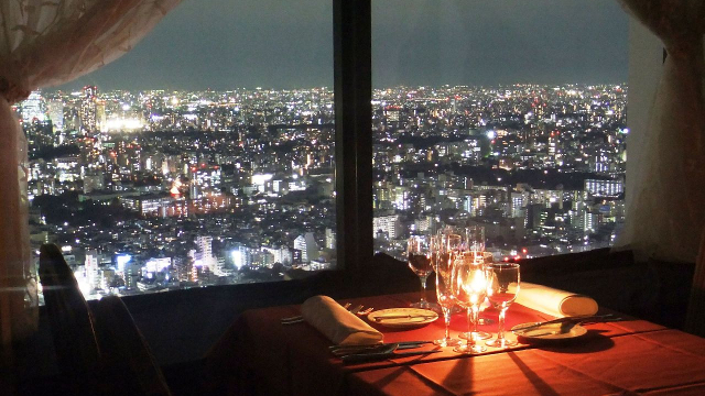Best romantic restaurants in Tokyo